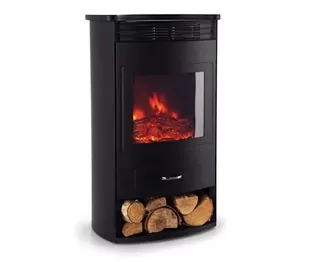 Samostatne stojaci krb s funkciou vykurovania Klarstein black 1900 W 49 x 79 x 35,5 cm